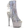 Pleaser - ADORE1018HCT Bottes de plateforme, Pole dance chaussures - Chaussures de pole dance - Couleur argent Product image